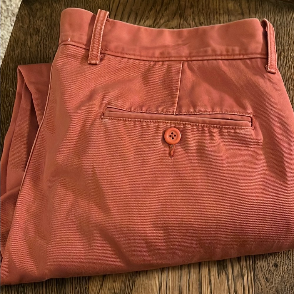 J. Crew Salmon Chinos Soft Washed Cotton Twill